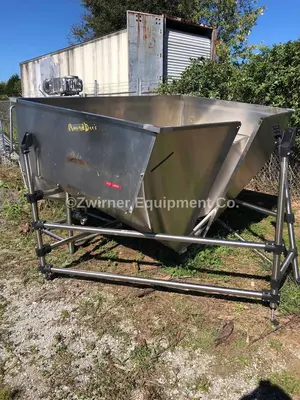 Nalbach Model Necosort 72RH, Stainless Steel Plastic Bottle Unscrambler/ Orienter