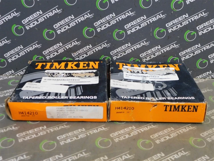 Used TIMKEN H414210 Bearings Wisconsin US | Green Industrial #890477