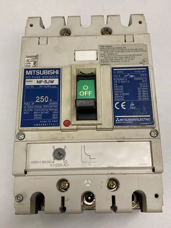 Used MITSUBISHI NF-SJW3250 Industrial Controls | Surplus Asset Holdings #1221949