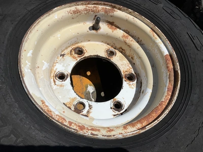 (4) 20.5x8.0-10 tires on steel 6-bolt wheels, used