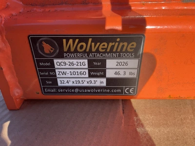 Used WOLVERINE QC9-26-21G QUICK COUPLER 9, Hitches Michigan US | Miedema Asset Management Group #1579519