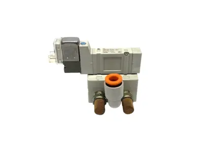 SY3140-5LOU-01T | SMC  Base Mounted Pneumatic Solenoid Valve 24VDC - Used