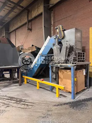 Used 2006 UNTHA RS450 4S QUAD SHAFT SHREDDER WITH CONVEYOR Shredders Kentucky US | US Recycling Equipment #1314618