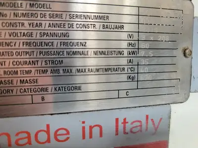 Used Pietroberto 120 KG Spiral Dough Mixer