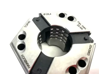 USED HAINBUCH CLAMPING HEAD TOP40 ROUND PROFILE 25,4MM DIA.