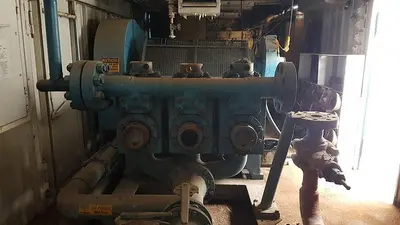 USED GARDNER DENVER PZ-8 (PZH) TRIPLEX MUD PUMP