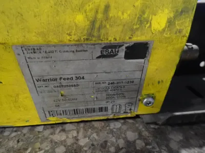 Used ESAB WARRIOR FEED 304W Welding Machinery (Other) Ohio US | HGR 24 #1048305