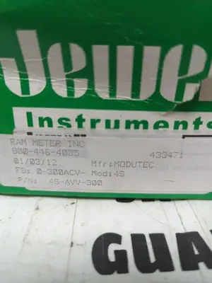 New | in-Stock MODUTEC 0-300VDC Meters - Misc | Surplus Asset Holdings #1206853