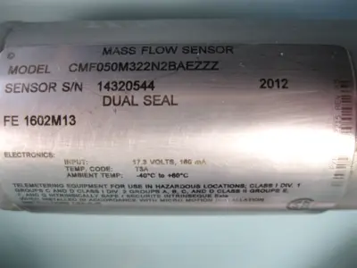 USED Micro Motion CMF050 M322N2BAEZZZ