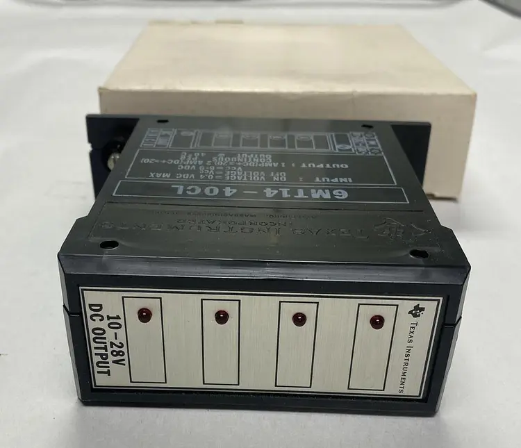 New | in-Stock TEXAS INSTRUMENTS 6MT14-40CL PLC Input & Output Ohio US | Surplus Asset Holdings #1234889