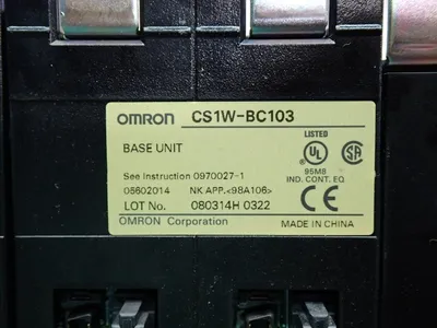 USED OMRON CS1WBC103