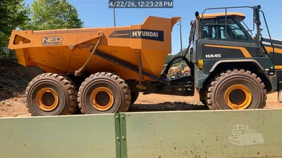 Used 2024 HYUNDAI HA45 Articulated Dump Trucks Georgia US | National Equipment Dealers #1422628