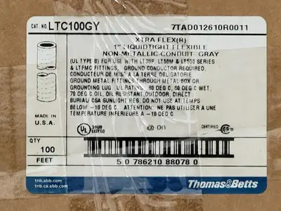 NEW THOMAS & BETTS LTC100GY