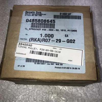 NEW Dodge P38-8m-50-1610 HT SPKT