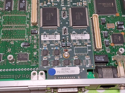 MOTOROLA 84-W8403F01E PCI MEZZANINE CARD WITH FAB 0350-1589B CIRCUIT BOARD