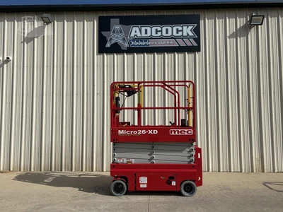 New | in-Stock 2026 MEC MICRO 26XD Scissor Lifters Texas US | Adcock Equipment USA #1524591
