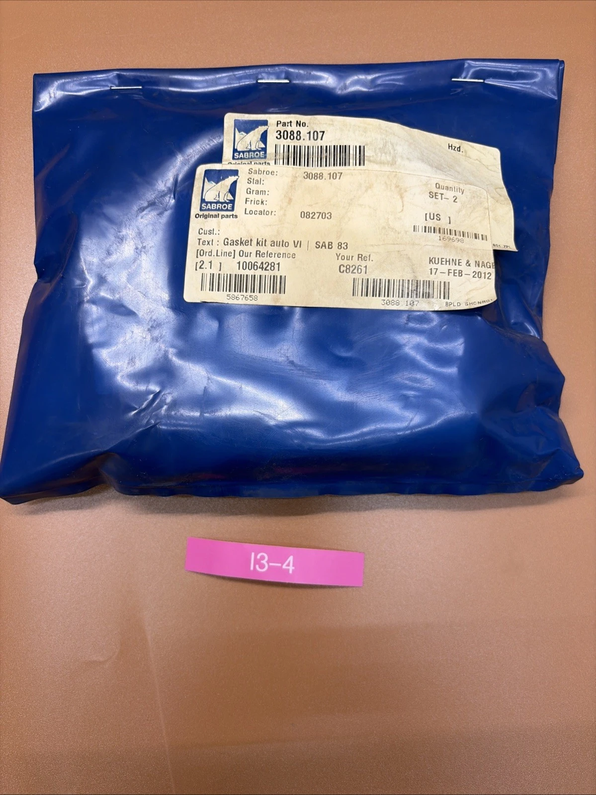3088.107 Sabroe Auto Gasket Kit VI Fast 🇺🇸 Shipping + Warranty