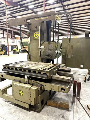 GIDDINGS & LEWIS 70-E4-T Horizontal Table Type Boring Mills | Murphy Machinery (1)