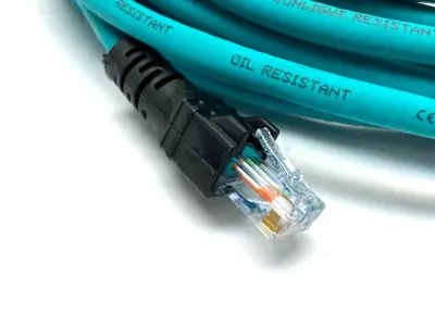 Used Turck Double-Ended Industrial Ethernet Cordset U-43774 PLC Ethernet Equipment Michigan US | Maverick Industrial Sales #1392901