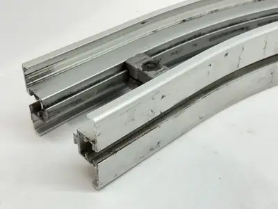 USED BOSCH REXROTH CONVEYOR ALUMINUM HORIZONTAL CURVE 90+ HOR AL 90°