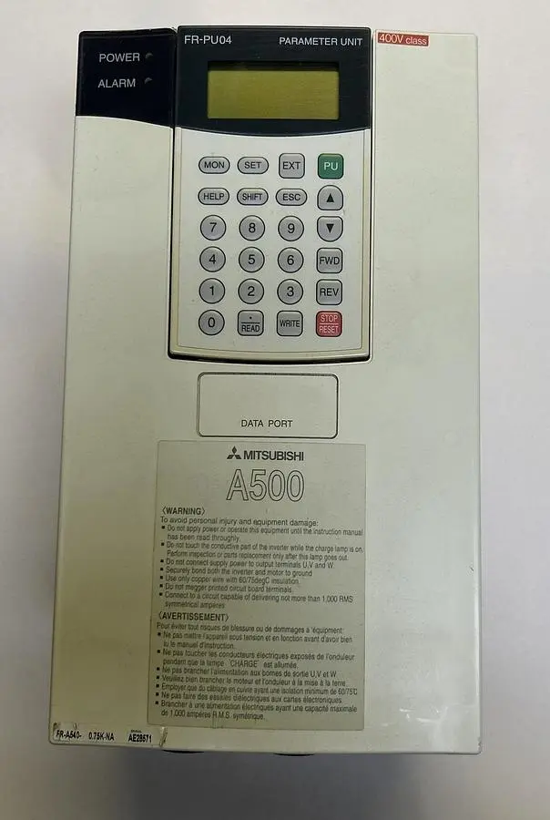 USED MITSUBISHI ELECTRIC FR-A540-0.75K-NA