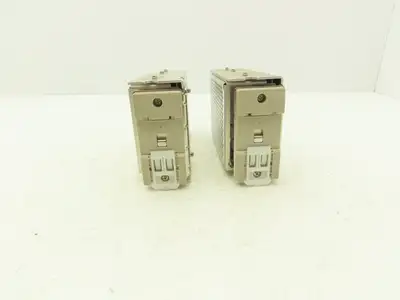 Omron S8JX-N10024CD Power Supply In 100-240VAC Out 24VDC 4.5A DIN Rail Lot of 2