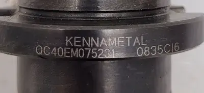 Used KENNAMETAL QC40EM075231 Misc Industrial Equipment Kentucky US | Aucto #688174