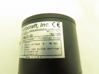 Photocraft RL-P64AJ/8-30 Incremental Shaft Encoder 8-30VDC
