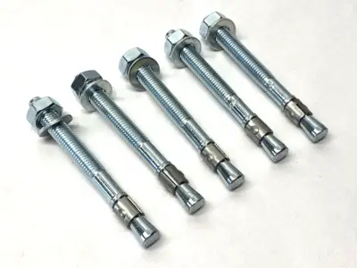 Anchor Wedge M10 58mm Thread Length 103mm Overall Length LOT OF 5 - New Other