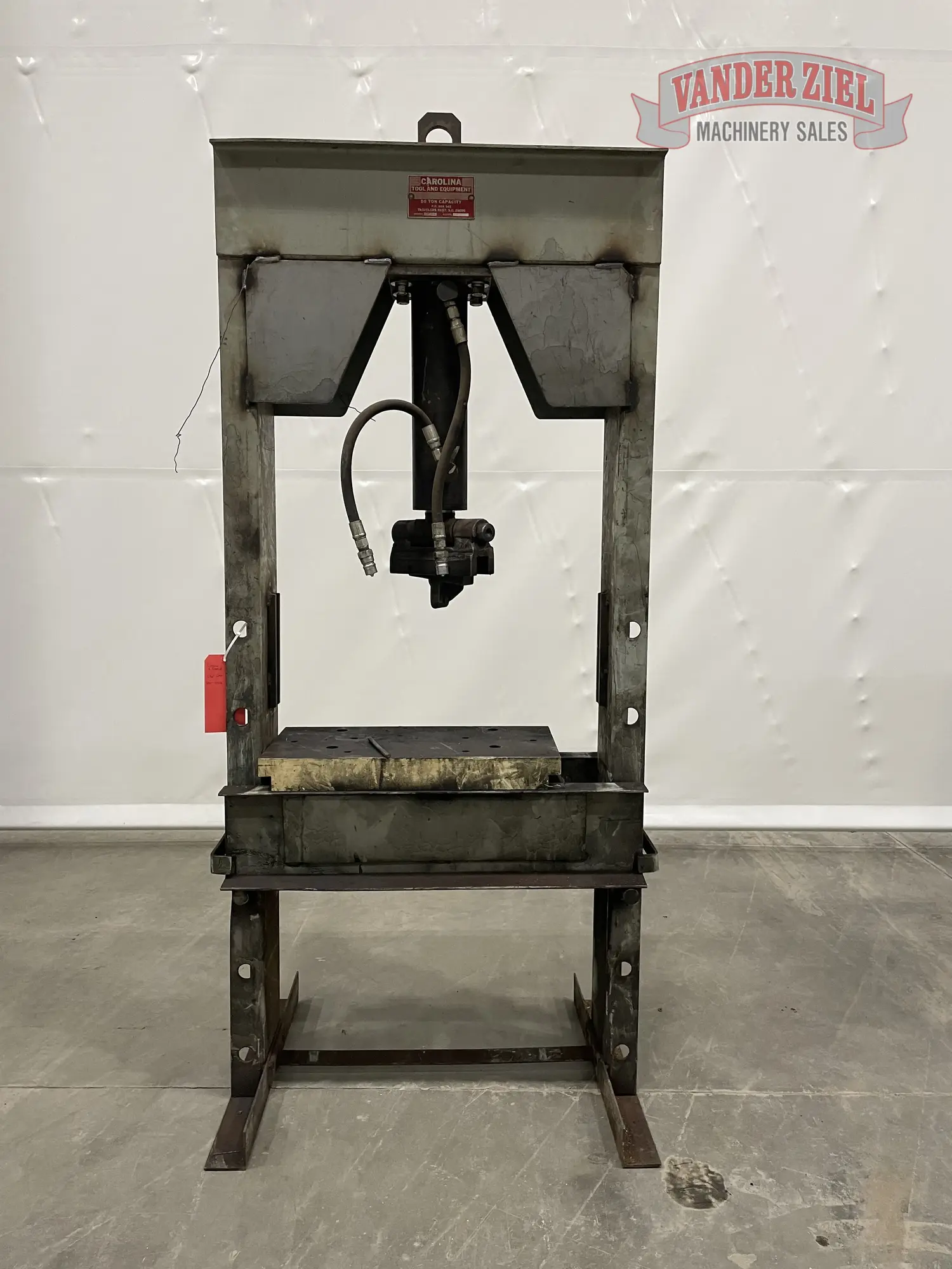 Used CAROLINA CBP 1200 H-Frame Presses Michigan US | Vander Ziel Machinery Sales #480493