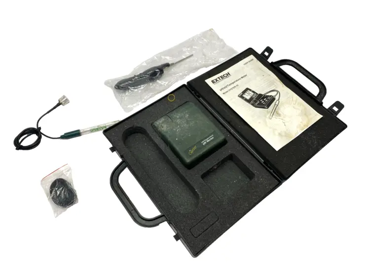 Used EXTECH PH/MV/TEMPERATURE METER BROKEN ELECTRODE pH Meter | Maverick Industrial Sales #1101610