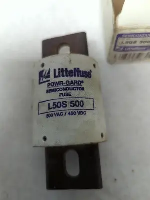 New | in-Stock LITTELFUSE L50S 500 Miscellaneous Equipment (Electrical & Power) | Surplus Asset Holdings #1196139