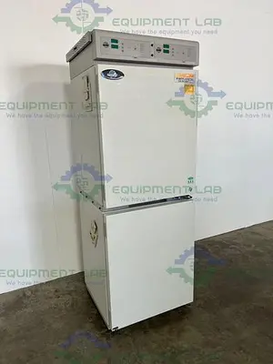 USED NUAIRE NU-8700 AUTOFLOW IR WATER-JACKETED CO2 DUAL STACKED INCUBATOR