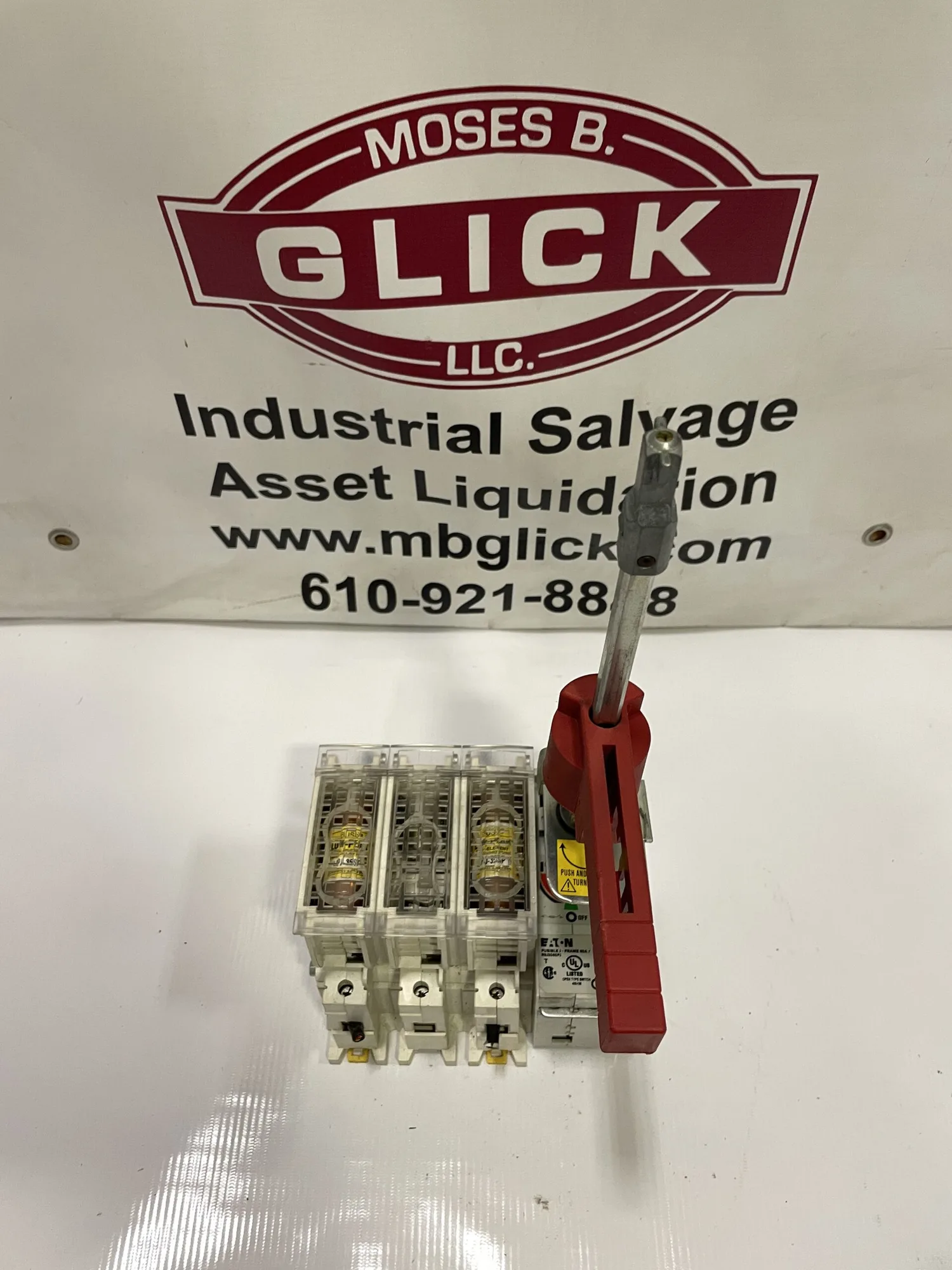 Eaton R9J3060FJ 60A 3 Pole Fusible Rotary Disconnect Switch 600V