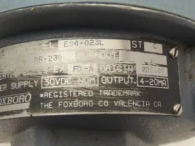 Foxboro E94-Q23L Temperature Transmitter 50-150°F 30vdc Haz Loc 9" Probe
