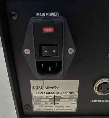 SUSS MICROTEC TYPE: CIC5000C/165785