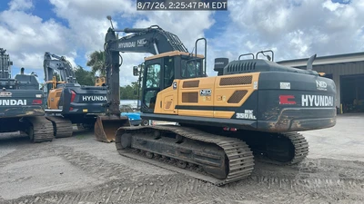 Used 2023 HYUNDAI HX350AL Crawler Excavators Florida US | National Equipment Dealers #1422325