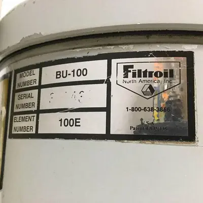 USED FILTROIL BU-100