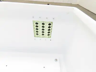 Hoffman A48SA3812LPPL Electrical Enclosure 48x38x12" 15A Disconnect 8x12" Cutout