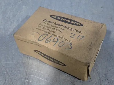 Used BANNER ENGINEERING Q45BB6RQ5 Photoelectric Sensors Ohio US | HGR 24 #1064546