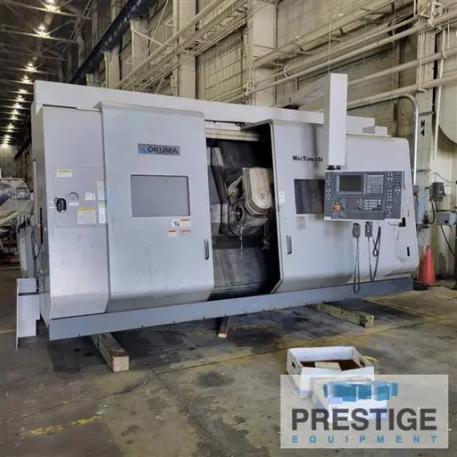 Used 2004 OKUMA MACTURN 350W CNC Lathes New York US | Prestige Equipment #1258305