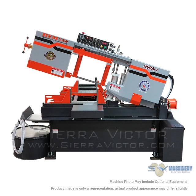 HE&M H90A-1 Horizontal Bandsaws Auto | Sierra Victor Industries