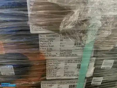 Pallet of Mixed Vinyl Flooring