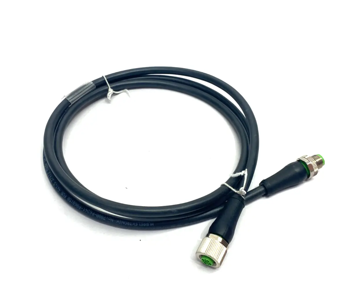 USED MURRELEKTRONIK POWER 0° CONNECTION CORDSET M12 MALE TO FEMALE