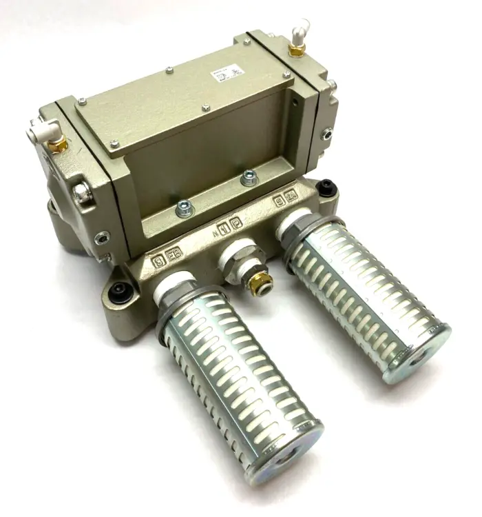 Used SMC PNEUMATIC SOLENOID AIR PILOT VALVE 5-PORT Solenoid Valves | Maverick Industrial Sales #1121190