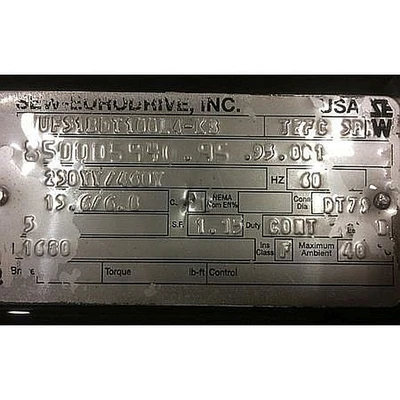 Moyno 3 HP Progressive Cavity Stainless Steel