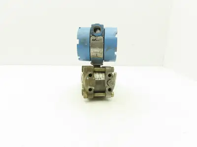 Rosemount M-618SCT316SS 1151GP7E22B1 Pressure Transmitter 45VDC 300 PSI & Valve