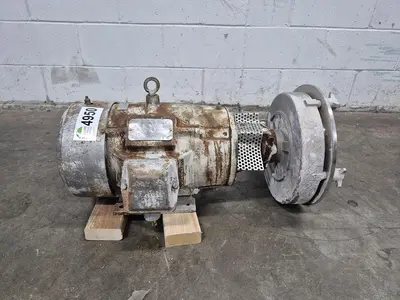 SS Centrifugal Pump with 10 HP Motor