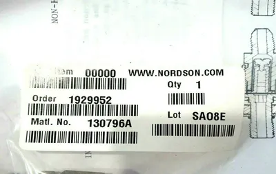 NEW NORDSON 130796A NON-HEATED INLINE FILTER