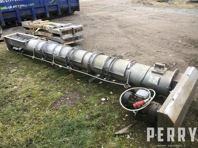 GUTRIDGE 13" Diameter x 14' long Conveyor Screw | Perry Equipment